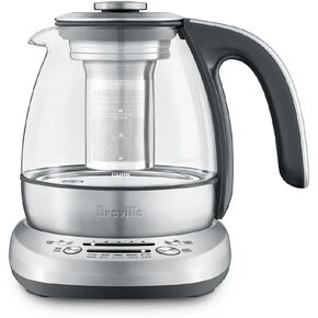 Breville Smart Tea Infuser Compact Kettle, One Size, Clear