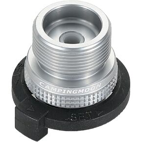 CAMPINGMOON Butane to CGA 600 Adapter Converter 8oz Nozzle Type Butane Canister to 1LB Propane Grill Connection Z19