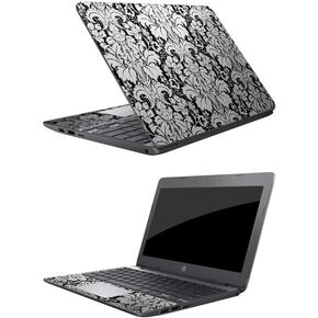 MightySkins Skin Compatible with HP Chromebook 11 (2018) 11.6" - Floral Retro | Protective, Durable, and Unique Vinyl Decal wrap Cover | Easy to Apply, Remove, and Change Styles | Made in The USA