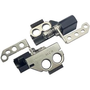Black LCD Screen Hinge Left & Right Bracket for Lenovo ThinkPad X1 Carbon 6th Gen 20KG 20KH /MPN:01YR443 01YR442