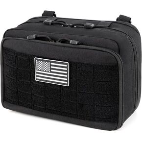 Jueachy Molle Large Tactical Pouch: EDC Pouch Medical Tool Pouches Expandable Admin Bag Accessories Organizer Utility Pack