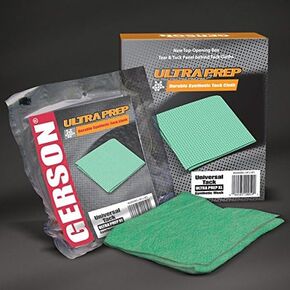 قطعة قماش فائقة الإعداد "أخضر" من GERSON PERFECT TACK RAG 020008G، قطعة واحدة لكل قطعة