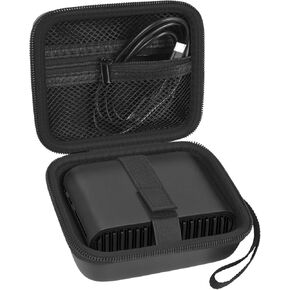 Case Compatible with TP-Link Ultra-Portable Wi-Fi 6 AX1500 Travel Router, Storage Holder for TL-WR1502X Portable WiFi Hotspot for Travel, Ethernet Cable Network Switch Cord Adapter (Box Only)