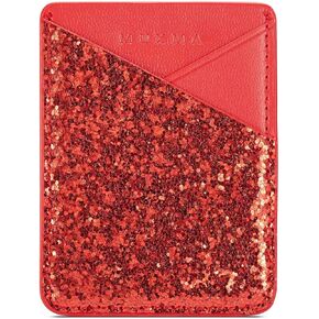 حامل بطاقات الهاتف الخلوي، محفظة لاصقة لامعة لبطاقة الهوية الائتمانية ومحفظة وجيب على الهاتف الذكي/الأجهزة اللوحية لهواتف iPhone وAndroid وSamsung Galaxy in Kuwait