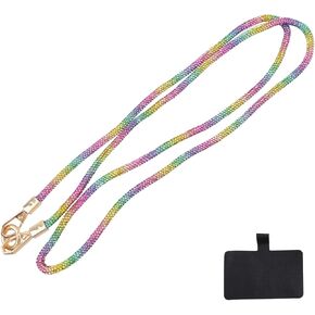 Bling Shoulder Strap Replacement Belt Phone Lanyard Crossbody for Most Mobile Phones and Bags
