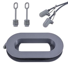 Starlink Mini Ethernet Cable Rack+Cable Silicone Caps+Power Port Plug Caps, Cable Storage for Outdoor use, for Starlink Mini（V4） Ethernet Adapter Cable