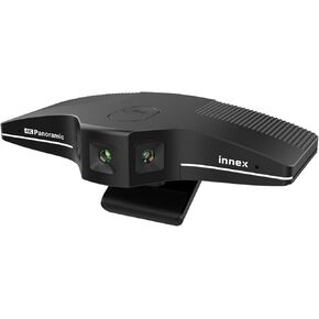 Innex C831 180° Panoramic 4K Wide Angle Webcam with Microphone, AI Facial Tracking for Windows, Mac, Easy Setup Conference Room Camera with Flexible View Angle for Meeting Room, Huddle Space