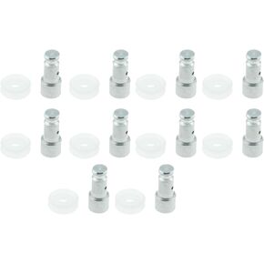 10PCS 19mm 12mm Electric Pressure Cooker Fitting Stop Open Spool Float Valve Gel Ring Steam Valve Universal Float and Sealer for XL YBD60-100 PPC780 PPC770 PPC790