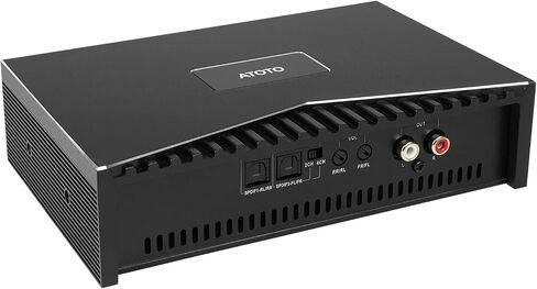 ATOTO CA-AEC03 Class D Compact Digital Car Amplifier, Dual SPDIF, 4 Channel, RMS 4x55W, Full Range, 4-8 Ohms Stable,for ATOTO A6, F7, S8, Aftermarket and Factory Stereos (Not for P5, P8, P9) in Saudi Arabia
