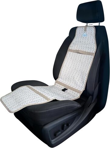 Carats Car Seat Cooler for Adult with COOLTECH - Car Seat Cooling Pad (Tuxedo) in Saudi Arabia