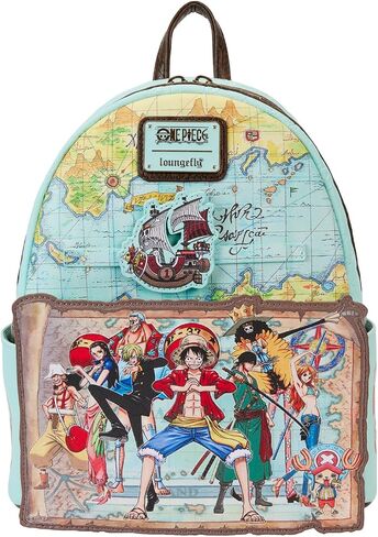 Loungefly One Piece 25th Anniversary Straw Hat Pirates Mini Backpack in Saudi Arabia
