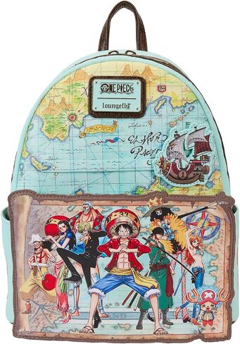 Loungefly One Piece 25th Anniversary Straw Hat Pirates Mini Backpack in Saudi Arabia