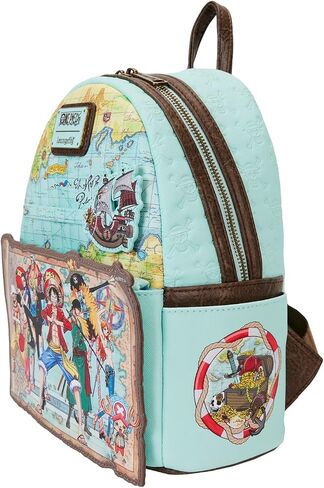 Loungefly One Piece 25th Anniversary Straw Hat Pirates Mini Backpack in Saudi Arabia