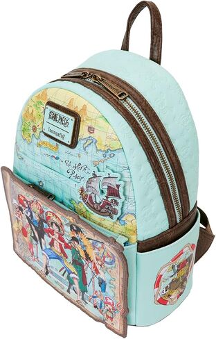 Loungefly One Piece 25th Anniversary Straw Hat Pirates Mini Backpack in Saudi Arabia