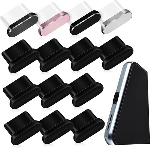 Artibetter 14 قطعة قابس مقاوم للماء USB c التوصيل سيليكون نوع c المقابس الصغيرة USB c التوصيل منافذ الهواتف قبعات USB c مكافحة غطاء الهاتف ميناء الشحن حماة S23 سدادة مطاطية للشحن المعدني in Saudi Arabia