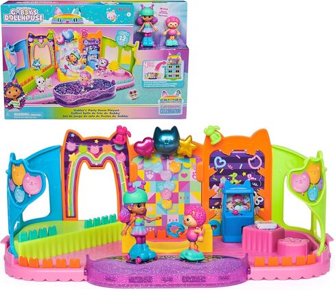 Gabby's Dollhouse, Cakey’s Fruit Smoothie Balcony Playset, 8-Pcs with Toy Figures, Dollhouse Accessories & Sensory Play, Kids Toys for Girls & Boys 3+ in Kuwait