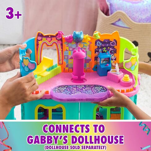 Gabby's Dollhouse, Cakey’s Fruit Smoothie Balcony Playset, 8-Pcs with Toy Figures, Dollhouse Accessories & Sensory Play, Kids Toys for Girls & Boys 3+ in Kuwait