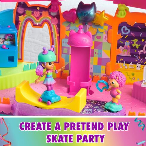 Gabby's Dollhouse, Cakey’s Fruit Smoothie Balcony Playset, 8-Pcs with Toy Figures, Dollhouse Accessories & Sensory Play, Kids Toys for Girls & Boys 3+ in Kuwait