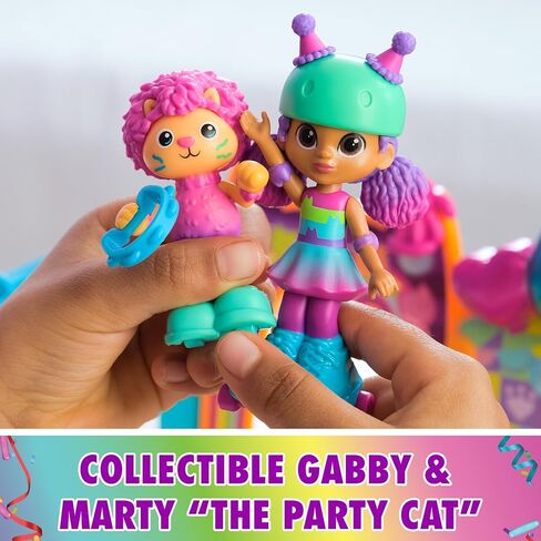 Gabby's Dollhouse, Cakey’s Fruit Smoothie Balcony Playset, 8-Pcs with Toy Figures, Dollhouse Accessories & Sensory Play, Kids Toys for Girls & Boys 3+ in Kuwait