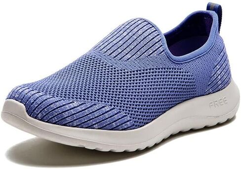 OZIO Wide Width Walking Shoes for Women, Slip on Breathable Natural Soft Dress Sneakers, Wide Comfortable Barefoot Flat Tennis Shoes for Women, Minimalist Splay Zero Drop Shoes in Saudi Arabia
