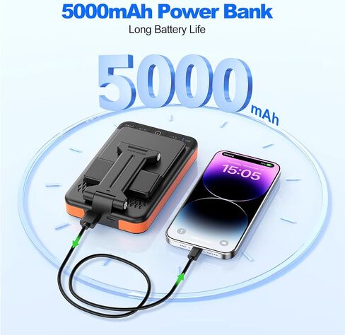 JTEMAN Birthday Gifts for Men Women,Bluetooth Speaker Phone Stand with Power Bank,Portable Foldable Charging Speaker Stand,Unique Gifts for Women Dad,Men Gifts Tech Gadgets in Saudi Arabia
