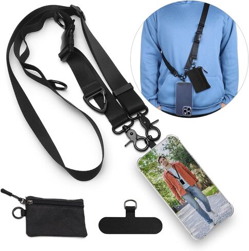 الهاتف الحبل Crossbody حزام الهاتف قابل للتعديل الهاتف الخليوي الحبل الرقبة اسهم للمفاتيح شارات الهوية محفظة الكاميرا in Saudi Arabia