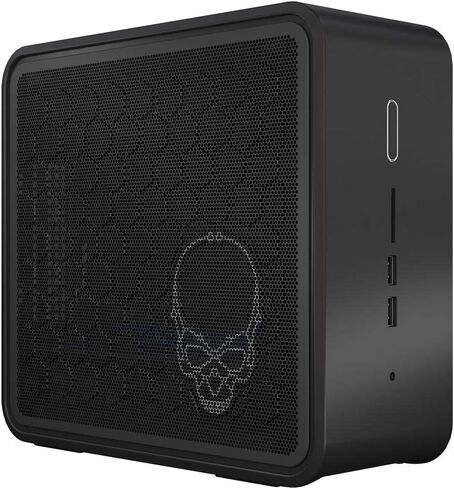 Intel NUC 9 NUC9i7QNX Gaming & Entertainment Mini Desktop Black (Intel i7-9750H 6-Core, 16GB RAM, 512GB PCIe SSD, Intel UHD 630, WiFi, Bluetooth, 1xHDMI, Win 11 Pro) in Saudi Arabia
