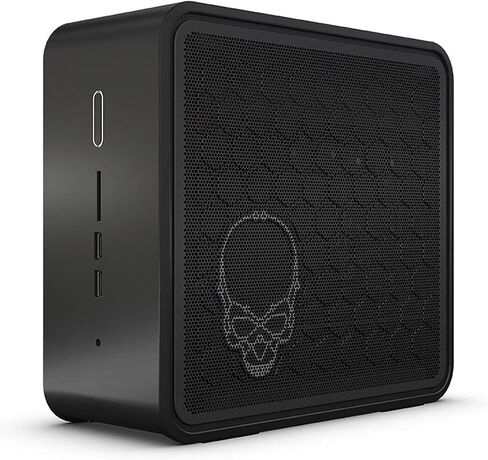 Intel NUC 9 NUC9i7QNX Gaming & Entertainment Mini Desktop Black (Intel i7-9750H 6-Core, 16GB RAM, 512GB PCIe SSD, Intel UHD 630, WiFi, Bluetooth, 1xHDMI, Win 11 Pro) in Saudi Arabia