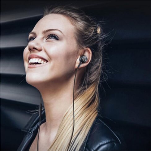 2024 New Stereo Headphones for Samsung Galaxy Galaxy S10, S10E, S10+, S8, S8+, S9, S9+, Note 9- Designed by AKG - 3.5 mm Jack with Microphone and Volume Buttons (Black) in Saudi Arabia