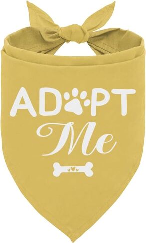 Adopt Me Dog Bandana, Adopt Me Bandanas for Dogs, Adopt Me Pets, Gift for Dog Lover, Dog Bandana for Small Medium Dogs, Dog Bandana Gift, Photo Prop Pet Scarf Accessories for Pet (C33) in Kuwait