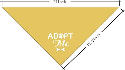 Adopt Me Dog Bandana, Adopt Me Bandanas for Dogs, Adopt Me Pets, Gift for Dog Lover, Dog Bandana for Small Medium Dogs, Dog Bandana Gift, Photo Prop Pet Scarf Accessories for Pet (C33) in Kuwait