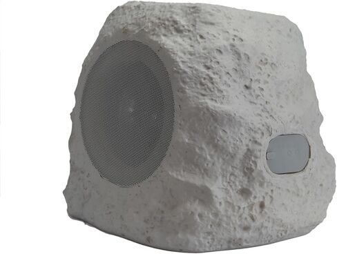 Emerson ERS-1002 Bluetooth Waterproof Outdoor Rock Speaker with Solar Charging, Dual Pairing, and Built-in Rechargeable Battery – Perfect for Outdoor Music, Pool Parties, and Garden Entertainment in Saudi Arabia