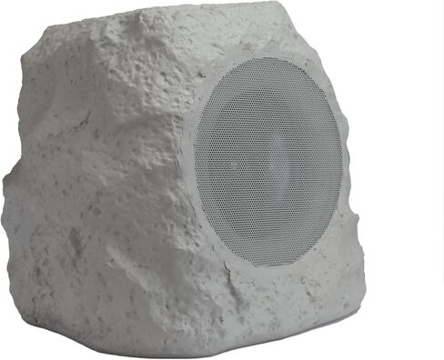 Emerson ERS-1002 Bluetooth Waterproof Outdoor Rock Speaker with Solar Charging, Dual Pairing, and Built-in Rechargeable Battery – Perfect for Outdoor Music, Pool Parties, and Garden Entertainment in Saudi Arabia