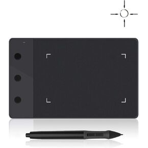 HUION H420 OSU Graphics Drawing Tablet Signature Pad with Digital Stylus and 3 Express Keys Black