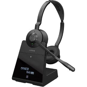 Jabra Engage 75 SE (Second Edition) Wireless Headset, Convertible – Telephone Headset with Industry-Leading Wireless Performance, Advanced Noise-Cancelling Microphone, All Day Battery Life - Black in Saudi Arabia