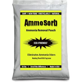 Natural Ammonia Smell Eliminator Deodorizing Granules: 50 lb.