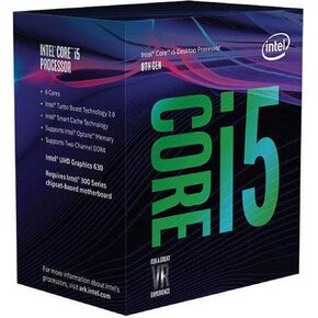 Intel Core i5-8600K Desktop Processor 6 Cores up to 4.3 GHz Unlocked LGA 1151 300 Series 95W
