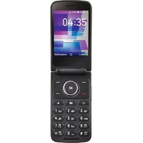 Tracfone| TCL FLIP 3 | Locked| 13GB | 1850mAh Battery |5MP Video Capable Camera| Stone Gray