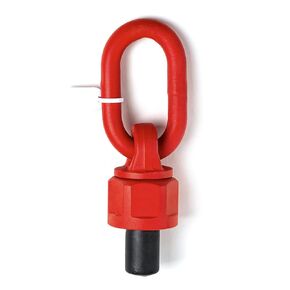 M12 x 18 0.5Ton-1Ton G80 Swivel Eye Bolt Alloy Steel Material 360° Rotation Hoist Ring Heavy Duty Large Carrying Capacity Eye Bolt (M12 x 18 0.5Ton-1Ton)