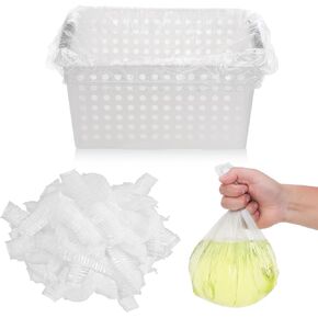 50Pieces Disposable Cage Liners for Small Animals Hamster Tray Liner Rabbit Tray Film Liner Clear Plastic Box Liner Guinea Pig Cage Toilet Plastic Film for Bird Rabbit Bunny Hamster Hedgehog Cage