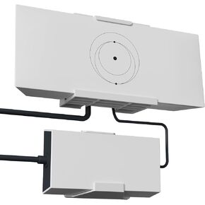 Wall Mount for Starlink Gen 3 V3 Router and Power Supply, Mounting Bracket with Cable Ties, Save Space, Cable Management, Stable Design, No-Drill Installation, Easy to Install