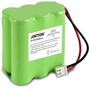 JINTION Backup Battery Compatible with 2gig BATT1X BATT2X BATT1 GC2 2GIG-CNTRL2 2GIG-CP2 GCKIT311 Go Control Panel Security System Alarm