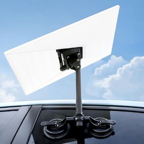 Starlink Gen 3 Suction Cup Mount, Starlink Car Mount, Starlink Mounting Kit Gen 3, Aluminum Alloy Material Quick Disassembly&Assembly, Starlink Pole Mount for Camper/RV/Car Windshield/Outdoor Window
