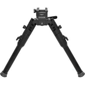 WARNE Skyline Lite Bipod Rail Mount 6.5" to 11.15" Aluminum Black