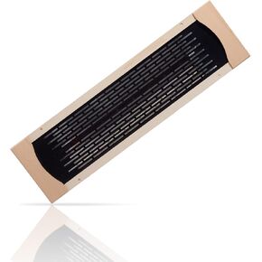 Full Far Infrared Carbon Fiber Glass Red Light Heater Tube, Infrared Sauna Heater Tube Sauna Accessories, 220V Heater, Infrared Suana Heating Element Tube for Wooden Indoor/Outdoor Sauna