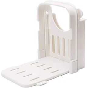 Bread Slicer Plastic Foldable Bread Slicer Compact Bread Slicing Guide Toast Slicer Adjustable Toast Slicing Machine