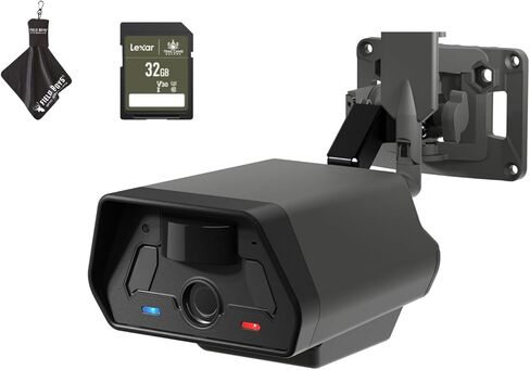 كاميرا TACTACAM Defend Cellular Security - لا تتطلب شبكة WiFi - كاميرا لاسلكية تعمل بالحركة - كشف الحركة - تتضمن بطاقة SD وقطعة قماش للتنظيف من الألياف الدقيقة in Kuwait