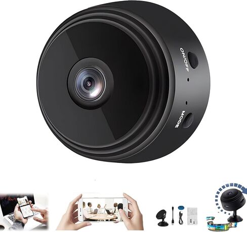 Camtrix Magnetic Mini Security Camera,New Camtrix Security Camera, Mini 1080p HD Wireless Magnetic Security Camera, Camtrix Camera with App, CamTrix WiFi Wireless Small Video Camera 2024 (3 PCS) in Saudi Arabia