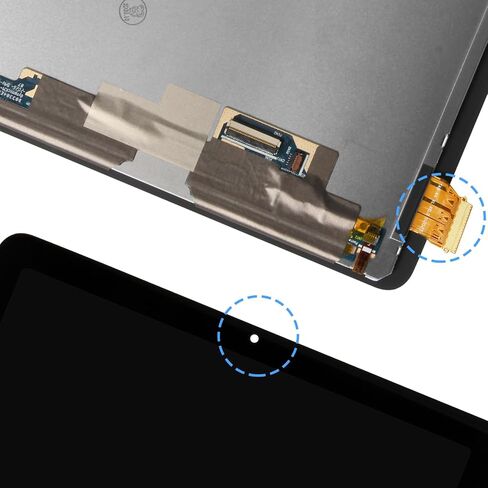 لجهاز Samsung Galaxy Tablet S6 Lite شاشة بديلة P610 P615 شاشة LCD تعمل باللمس محول رقمي لوحة زجاجية كاملة مع أدوات إصلاح (أسود، 10.4 بوصة) in Saudi Arabia