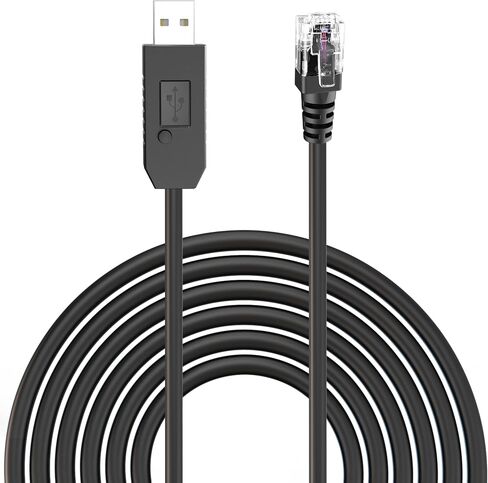 Radar Detector Cable, USB to RJ11 Plug Power Cord with Mute Function,Replacement Power Cable,for Escort Smart MAX 360 Passport Cobra 360 Unide R1/3/4/DFR8/9 Radenso XP etc Radar Detector. in Saudi Arabia